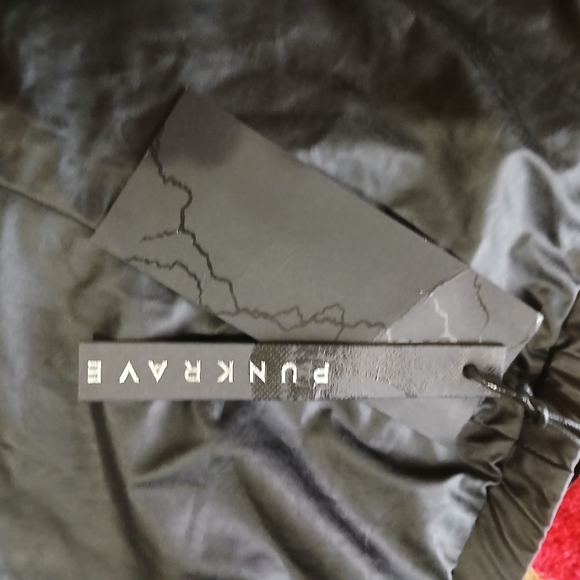 NWT Punk RAVE, Black Drawstring DETAIL,STETCH PANTS.SZ.XL - Picture 5 of 8